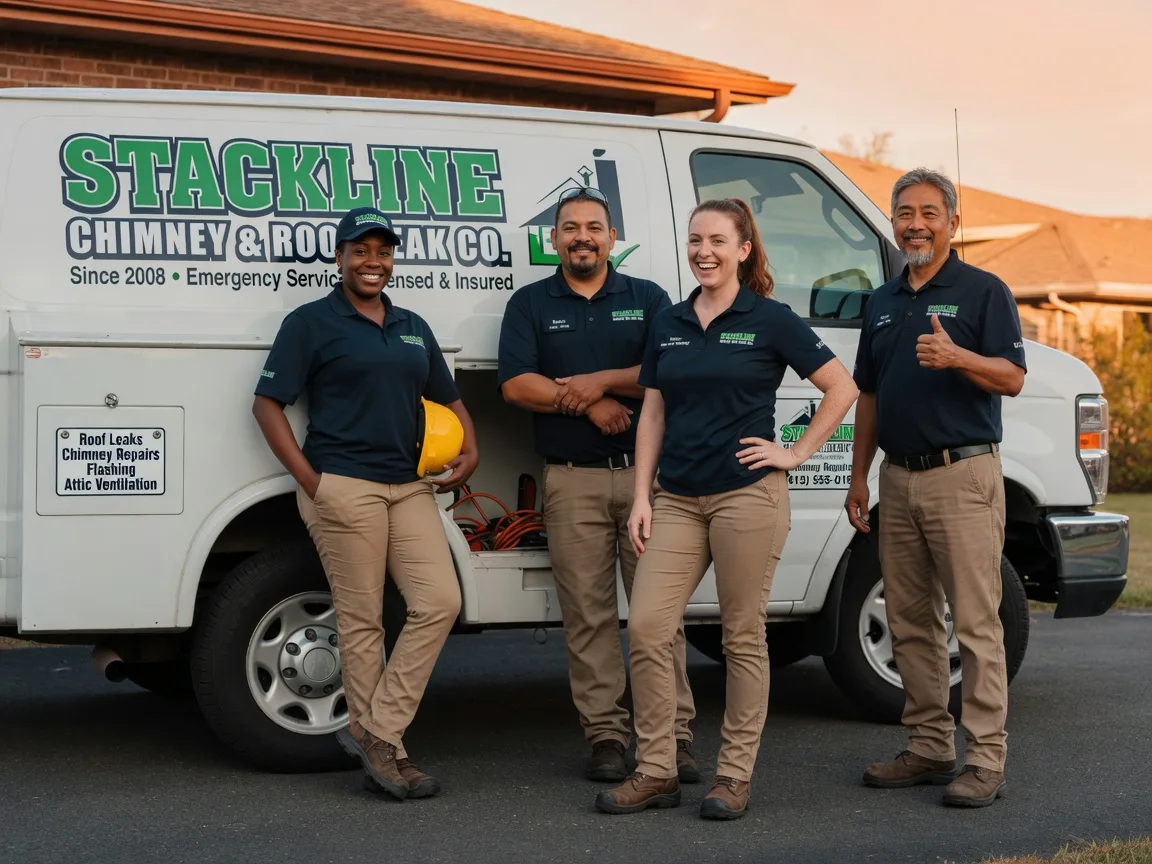 Chimney flashing repair company in Clarks Hill, IN